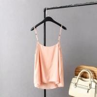 ราคา มีไซส์ใหญ่ Plus Size Womens Sleeveless White Pink Chiffon Camisoles Oversized Fashion Elegant V neck Female Tops (22884161914)