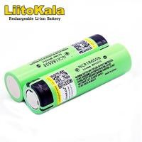 ราคา หัวแบน ถ่านชาร์จ 18650 Liitokala NCR18650B 3 7V Li ion 3400mAh (22177450704)