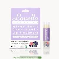 ราคา Lovella มิกซ์เบอร์รี่ชีสเค้ก ลิปทรีทเมนท์ Mixed Berry Cheesecake Lip Treatment 5g (817876110)
