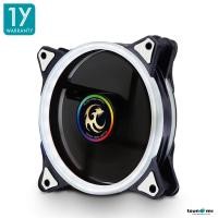 ราคา พัดลมระบายความร้อน Tsunami Double Riing Series Dual Rim LED 12CM cooling fan X1 รับประกันสินค้า 1 ปี (212886819)