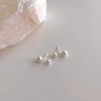 ราคา Winterwinter Jewelry Silver925 เครื่องประดับเงินแท้ เงินแท้925 ต่างหูเงิน ต่างหูหมุดกลม 2 อัน (14140730341)