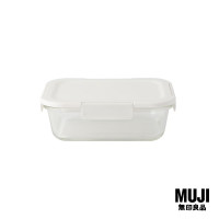 ราคา มูจิ กล่องใส่อาหารแก้วฝาล็อก 1000ml MUJI Glass Lunch Box 1000ml (19677229935)