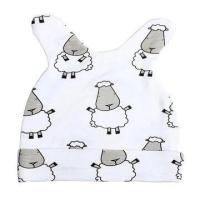 ราคา baa baa sheepz หมวกเด็กแรกเกิด ผ้าใย่ไผ่Plus นุ่มสบายที่สุด ลาย Big Sheepz สีขาว ไซส์ 0 6เดือน (19643480513)