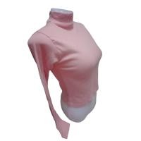 ราคา เสื้อครอปคอเต่าแขนยาว เอวลอย ผ้าคอตตอน เสื้อครอปแขนยาว ทรงคอเต่า (22785758051)