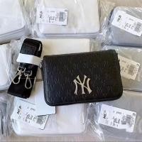 ราคา กระเป๋าสะพายทรงสี่เหลี่ยม MLB NY หนัง PU สายสะพายปรับได้ (23123308990)