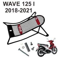 ราคา กันลายเวฟ125i กันลายWAVE125i กันรอย เวฟรุ่นใหม่ 2018 2023 กันลาย Wave125i เวฟ125i ปี 2018 2023 ตะข่ายเหล็ก สีดำ (11708210232)