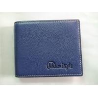 ราคา กระเป๋าสตางค์หนังแท้มือสองสีน้ำเงินสภาพ98 พร้อมกล่อง 2ช่อง1ช่องซิป ก้นไม่มีรูสวยหรูใส่เงินได้เป็นปึก (21364654737)