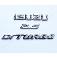 ราคา โลโก้ ชุด 3 ชิ้น ISUZU 2 5 Di TURBO สีโครเมี่ยม สำหรับ ติดฝาท้าย อีซูซุ ดีแม็ก ISUZU D MAX ปี 2002 ขึ้นไป (15947575404)