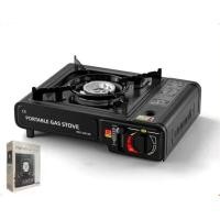 ราคา Camping Accessories Portable Gas Grill Functional upgrade dual fuel Outdoor Windproof Butane Camp Stove Can use liquefied gas tanks (19489126120)