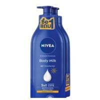 ราคา 1 แถม 1 Nivea นีเวีย บอดี้ มิลค์ อินเทนซีฟ มอยส์เจอร์ โลชั่น บอดี้ มิลค์ อินเทนซีฟ SPF15 550 มล 525มล (23252129027)