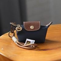 ราคา กระเป๋าสตางค์ขนาดเล็กน้ำหนักเบาและทันสมัย Longchamp ลิปสติกแบบพกพากล่องเก็บหูฟังกระเป๋าเงินสำหรับผู้หญิงเหรียญ (22873308957)