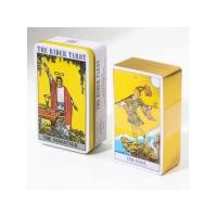 ราคา ไพ่ทาโรต์ไรเดอร์พร้อมกล่องดีบุกไพ่ทาโรต์ขอบทองพร้อมกระดาษคู่มือไพ่ทาโรต์เกมไพ่ทาโรต์ (23046409701)