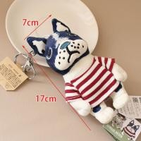 ราคา พวงกุญแจตุ๊กตาหมีปักสวยงาม น่ารัก ของเล่นสุนัขแมว นุ่ม ตุ๊กตาสัตว์ของขวัญเครื่องประดับกระเป๋าจี้คุณภาพส่งออกญี่ปุ่น (22342922434)