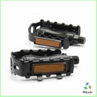 ราคา Mexin บันไดจักรยานอลูมิเนียม อุปกรณ์จักรยาน มี 2 สี สีเงิน และ สีดำ Bicycle pedals (14247339879)