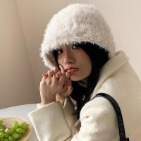 ราคา หมวกชาวประมงสไตล์ลําลองเส้นใยโพลีเอสเตอร์หนาอบอุ่นในฤดูหนาวของผู้หญิงพร้อมชายคาสั้นและรูปทรงโดมโดย Ai Jia Wei (22339164525)