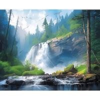 ราคา RUOPOTY ภาพวาดคลาสสิกโดยตัวเลขสำหรับทำมือวาดภาพภูเขารูปภาพตกแต่งบ้านภายใน (22898060167)