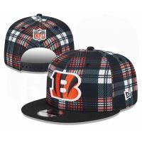 ราคา หมวกตาข่ายหมวกเบสบอลแบบลำลองเสื้อนักกีฬา NFL CINCINNATI BENGALS สำหรับผู้หญิงสีทึบหมวกปีกกว้าง (23028261516)