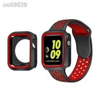ราคา 2022สายรัดเคสสำหรับ Apple Watch 44มม 40มม สายรัด IWatch 42มม 38มม สร้อยข้อมือเคสโทรศัพท์มือถือขอบซิลิโคนสำหรับ Apple Watch Series 4 3 5 SE 6 (19670235680)