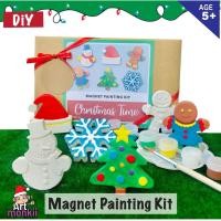 ราคา DIY CHRISTMAS MAGNET PAINTING Kit Kids DIY Kids crafts Kids arts and craft diy kids stocking filler (10575147165)