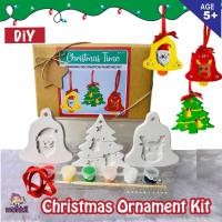 ราคา DIY Christmas Hanging ornament Painting Kit Stocking fillers Christmas craft Kids DIY Kids Crafts Kids arts and crafts Christmas kids gift (20557323930)