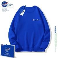 ราคา NASA Authentic White Champion Joint Round Neck Sweater Men And Women With The Same Spring And Autumn Loose Casual Top Tide (16125396546)