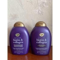 ราคา OGX shampoo and conditioner สูตร Biotin and Collagen ขนาด 385ml (19778826422)