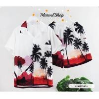 ราคา ร้านส่งไว ชุดเซทเสื้อฮาวาย กางเกงขาสั้น ได้ทั้งเซท ผ้าไหมอิตาลี พร้อมส่ง (20221193963)