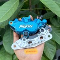 ราคา ปั้มนิชชิน NISSIN พร้อมขาจับมิเนียม ใส่W125 W110i SONIC พร้อมผ้าเบรค ปั้มนิชชิน ปั้ม2พอท ปั้มล่างนิชชิน (21572679747)