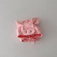 ราคา หมวกเด็กหมวกคลุมหัวแบบบางสำหรับฤดูใบไม้ผลิและฤดูใบไม้ร่วงหมวกยางป้องกันกระหม่อมสำหรับเด็กแรกเกิดลูกช้างน่ารักสุดๆหมวกคลุมหูผ้าฝ้ายแท้สำหรับเด็ก (20641171917)