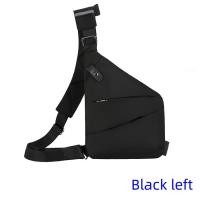 ราคา ND Men Travel Business Fino BAG burglarproof Shoulder Bag HOLSTER Anti Theft Security STRAP Digital Storage chest bags (22176663725)