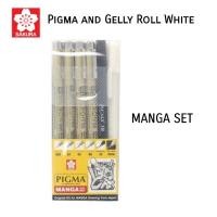 ราคา Sakura Pigma manga set ปากกา Sakura Pigma Micron ชุดปากกาพิกม่า มังงะ (12494299545)