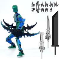 ราคา Lucky 13 Figure Toys Dummy 3D Printed Movable Shapeshift Robot Action Figuras DIY Mannequin Decompression Toys (22277455012)