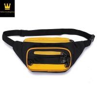 ราคา Fashion อเนกประสงค์หญิงผ้าใบเอวกระเป๋าสำหรับผู้หญิงสีตีF Annyบอมแพ็คซิปกระเป๋าเข็มขัด (4073544771)