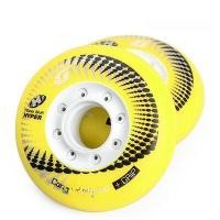 ราคา Hyper Series PU Concrete Skate Wheels HP Flat Flower Wheels นําเข้าคุณภาพสูง Straight Roller Blades Accessories อุปกรณ์ฟิตเนส (11538955421)