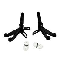 ราคา กเท้าหลัง ซ้าย ขวา สเตย์พักเท้าหลัง สเตย์พักเท้า พักเท้า for SGP RAIDER 150 Black Silver (22794173384)