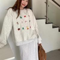 ราคา BG world เสื้อสีแดงแขนยาว เสื้อไหมพรมคริสมาส christmas sweater เสื้อกันหนาวแขนยาว ผ้าสำลี นุ่มฟูสุดๆ ลายChristmas สีแดงสดใส ต้อนรับเทศกาล (23191176374)