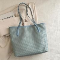 ราคา BAGSMART กระเป๋าสะพายไหล่ใบใหญ่ เป็นหนังลายสาน (23282601789)