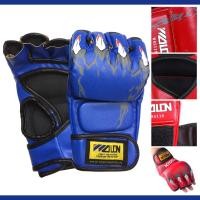 ราคา มี 3 สี นวมซ้อมมวยแบบตัดปลายนิ้ว นวมชกมวย นวมต่อยมวย นวมซ้อมมวย นวมมวยไทย (16411228021)