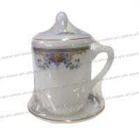 ราคา ชุดชาเนื้อมุก แก้ว จานรอง ฝา ชุดกาแฟ ชุดชา ชุดมุก แก้วกาแฟพร้อมจานรอง (12504751608)