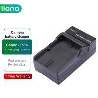 ราคา llano Cannon LP E6 LP E6N LP E6NH เครื่องชาร์จแบตเตอรี่กล้องดิจิตอลสำหรับ EOS R5 R6 5D Mark IV III 5DS R 6D Mark 70D 7D 90D 80D พร้อมเครื่องชาร์จแบตเตอรี่ (16476082066)