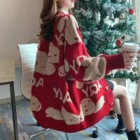 ราคา ฤดูใบไม้ผลิ ฤดูใบไม้ร่วง 2024 ใหม่ ผู้หญิง Lazy Style Knitted คาร์ดิเกน European Station Jacket Ladies เสื้อสเวตเตอร์ เสื้อโค้ท Regular Fit Long Sleeve V Neck Buttoned (22987668166)