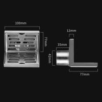 ราคา Side Drain 304 Stainless Steel Corrosion Resistance Thickened L Shape Floor Drain for Bathroom Hotel (18042642073)