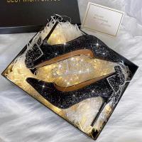 ราคา รองเท้าส้นสูงแบบสวมหัวแหลมสำหรับผู้หญิง ทรงหัวแหลม สวมใส่สบาย ดีไซน์ผูกโบว์ รองเท้าส้นเดี่ยวส้นบาง สวมใส่สบาย (22264895042)