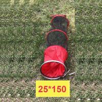 ราคา LOCO FISH ตาข่ายเก็บปลา กระชังดักปลาทรงยาว ตาข่ายใส่ปลา พับเก็บได้ ตาข่ายดักปลา กระชังดักปลา จับปลา กุ้ง ปู (12178214544)