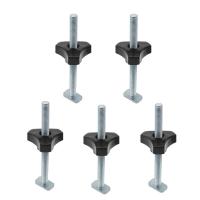 ราคา 10 16 ชิ้น T Bolt Knob Kit Miter Track เลื่อน Nut T Slider T Slot T Bolt และ Nut ชุด T สกรูและลูกบิดพลาสติก Nut (23206809165)