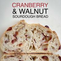 ราคา Cranberry Walnut Sourdough ขนมปังซาวโดวจ์แครนเบอร์รี่ วอลนัท (18240143047)