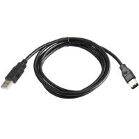 ราคา Firewire IEEE 1394 6 Pin USB ตัวผู้2 0ประเภทสายอะเดปเตอร์กล้องโทรศัพท์มือถือเครื่องเล่น MP3 PDAs สีดำ (22586774970)