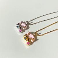 ราคา Pretzel necklace สร้อยคอจี้รูป Pretzel (17968344605)