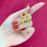 ราคา Gold Plated Heart Dangle Earrings Charming Heart Design for Everyday Elegance (22976867012)