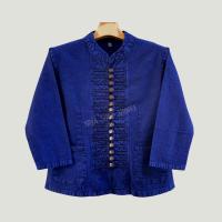 ราคา เสื้อผ้าฝ้ายม่อฮ่อมสะโตน คอจีนผู้หญิงทรงเข้ารูปแขนสามส่วน กระดุม 15เม็ด เนื้อนุ่มมือสีไม่ตกไม่หด สวมใส่สบาย ดูดีคลาสสิก (21394097735)